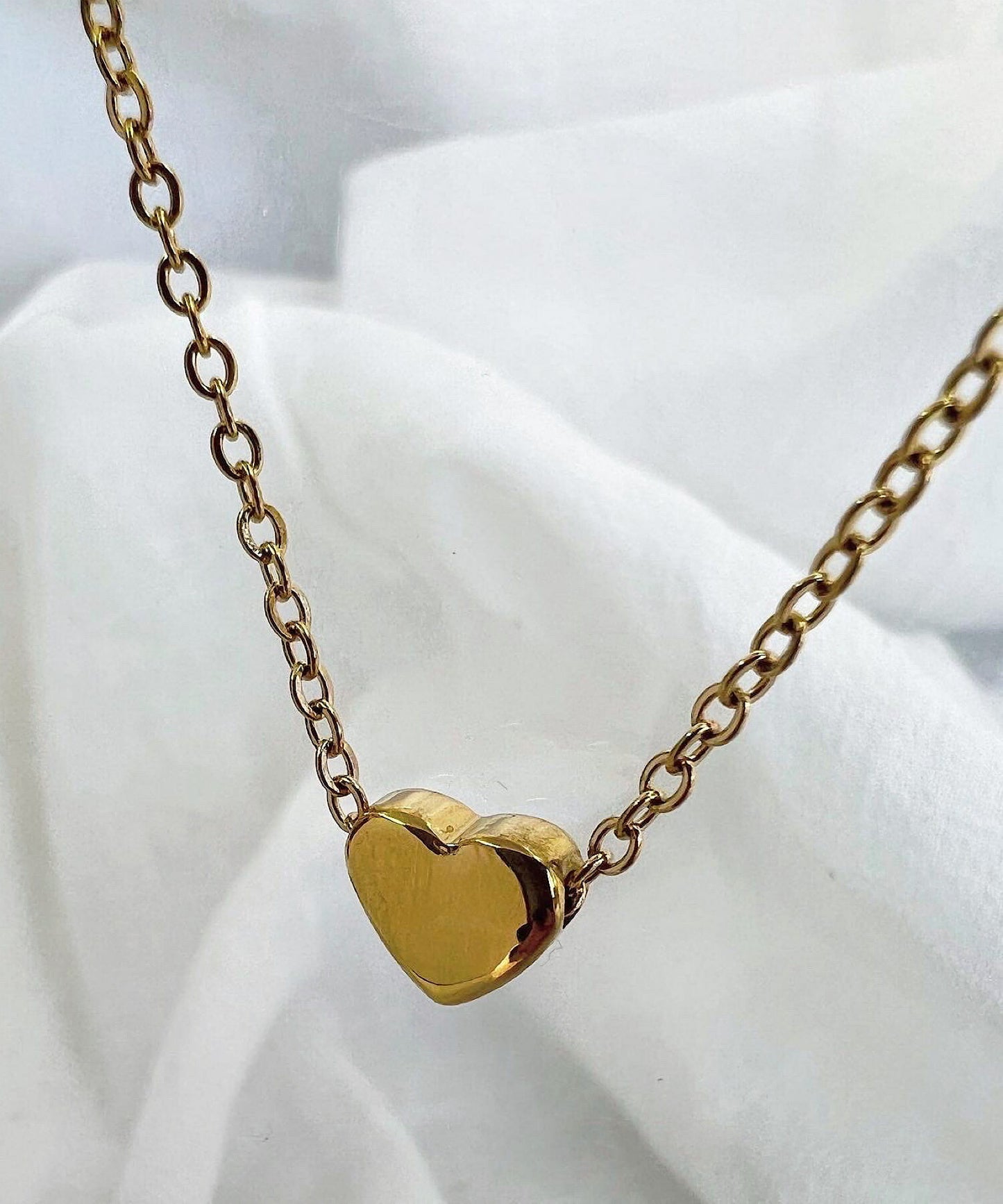 blackdia ocean イニシャル ハートチャーム ネックレス