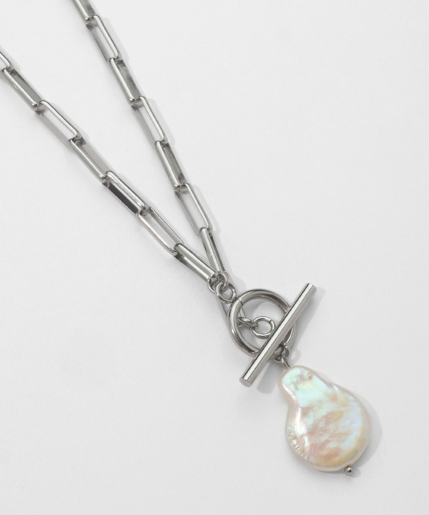 【今週末限定価格】blackdia ocean マンテルバロックパールネックレス