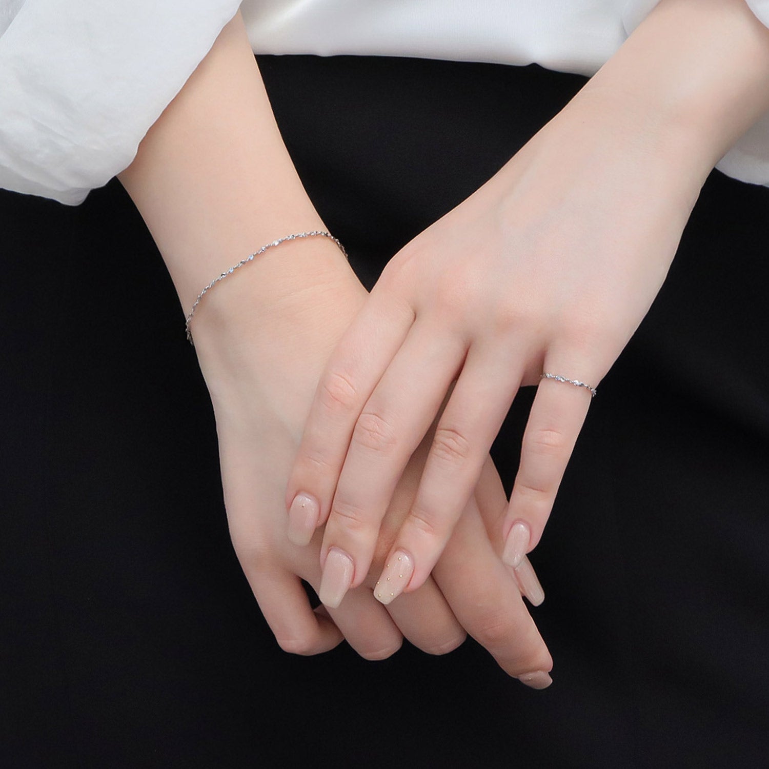 skin bracelet＆ring