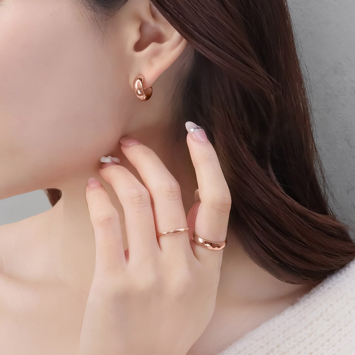 Cut ring＆Chubby C pierce