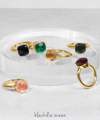 【今週末限定価格】blackdia ocean クォーツリング(新色)