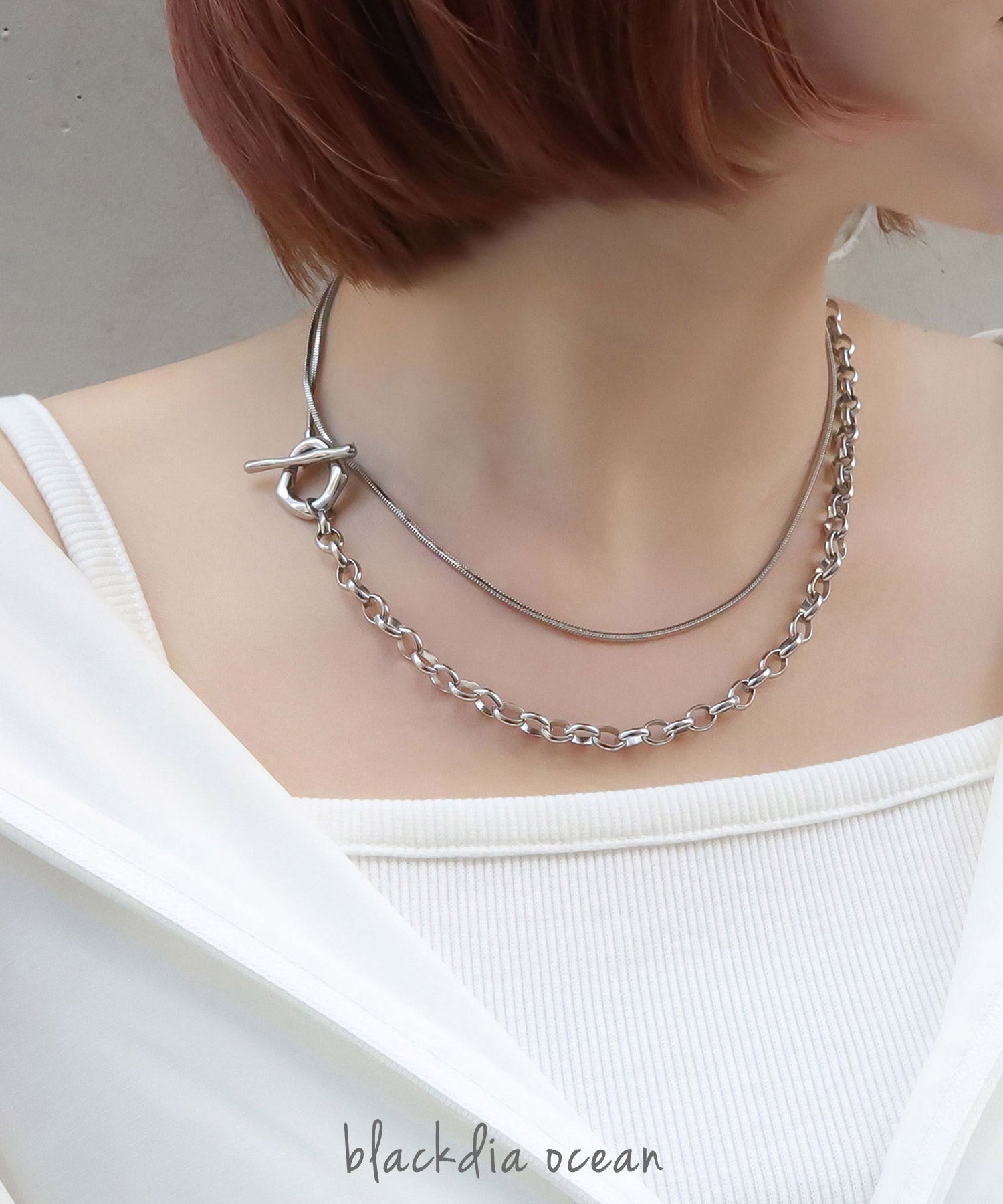 3wayロングネックレス♡｜リール使用アイテム – blackdia ocean