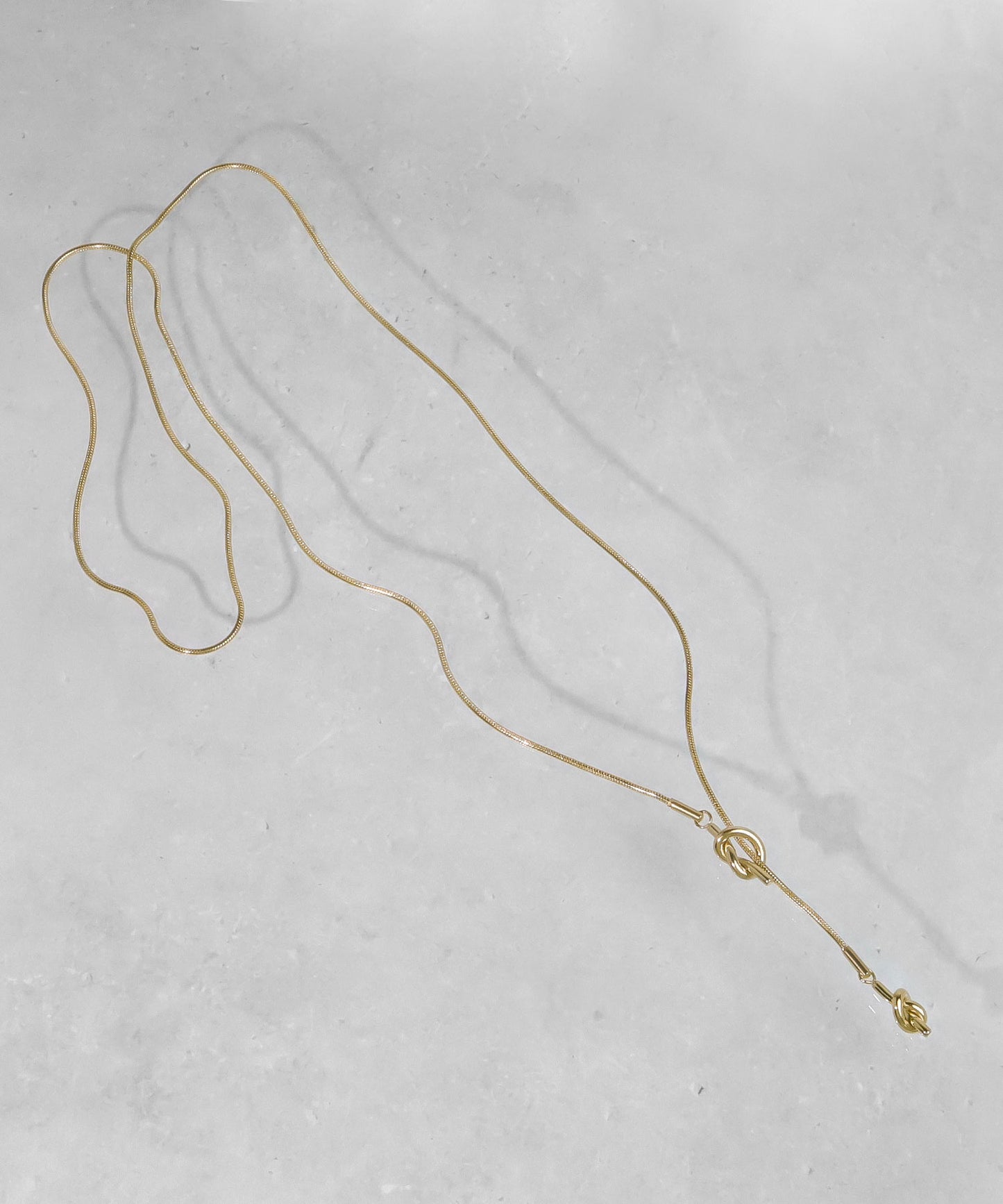 blackdia ocean ツイストロングネックレス