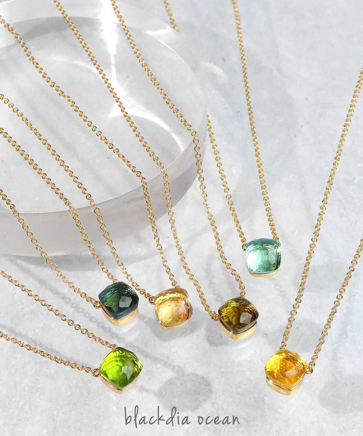 blackdia ocean クォーツチェーンネックレス