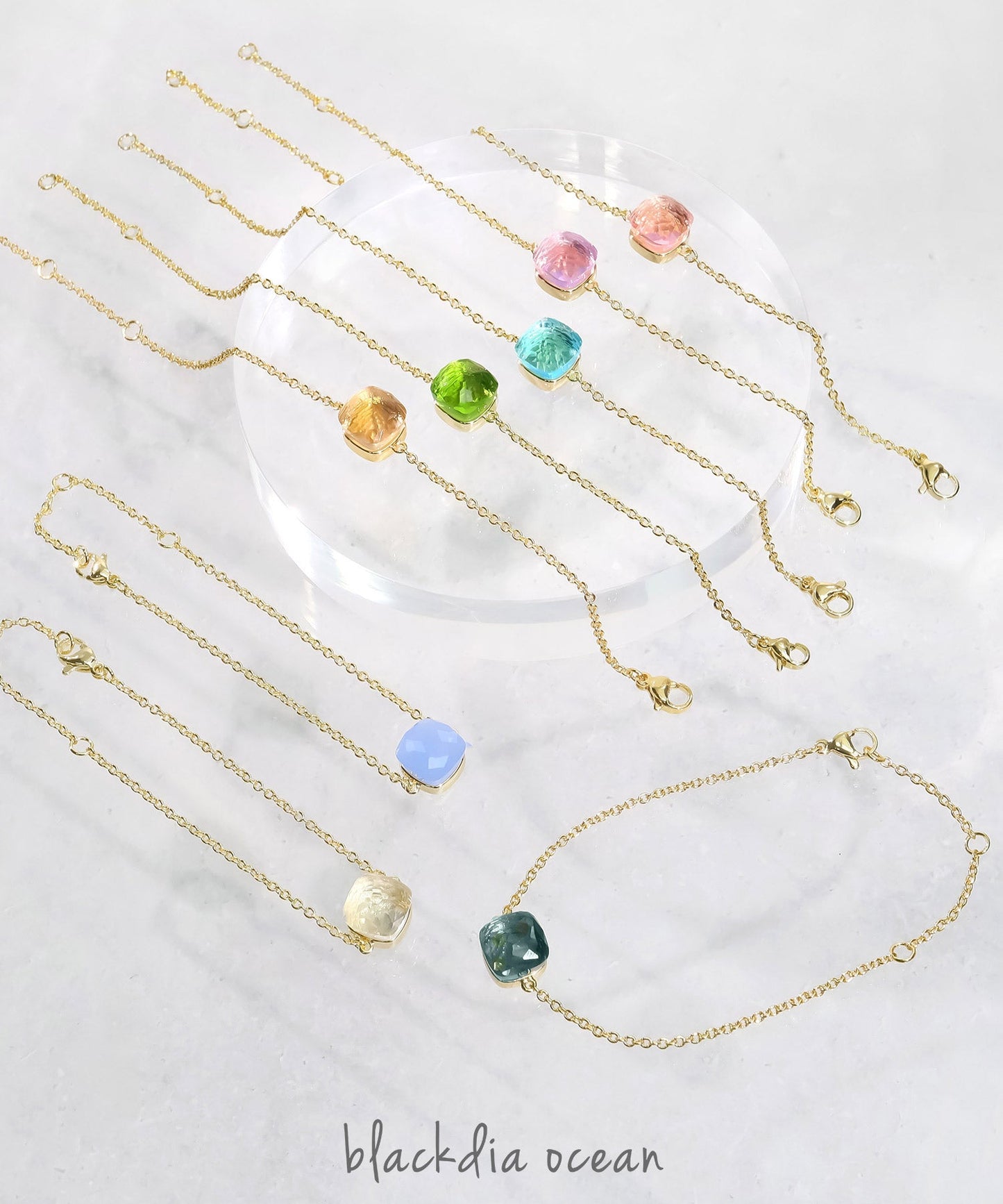 blackdia ocean クォーツチェーンブレスレット