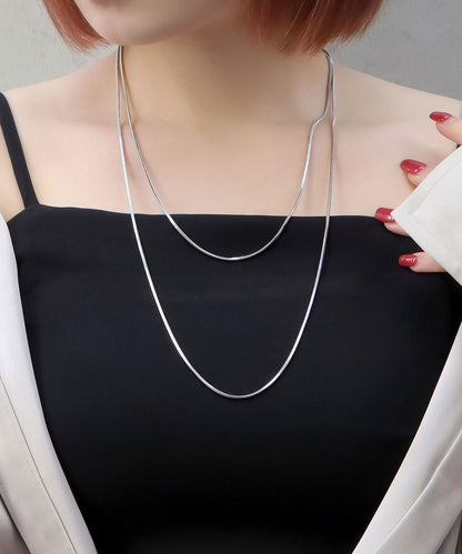 blackdia ocean ロングスネークチェーンネックレス