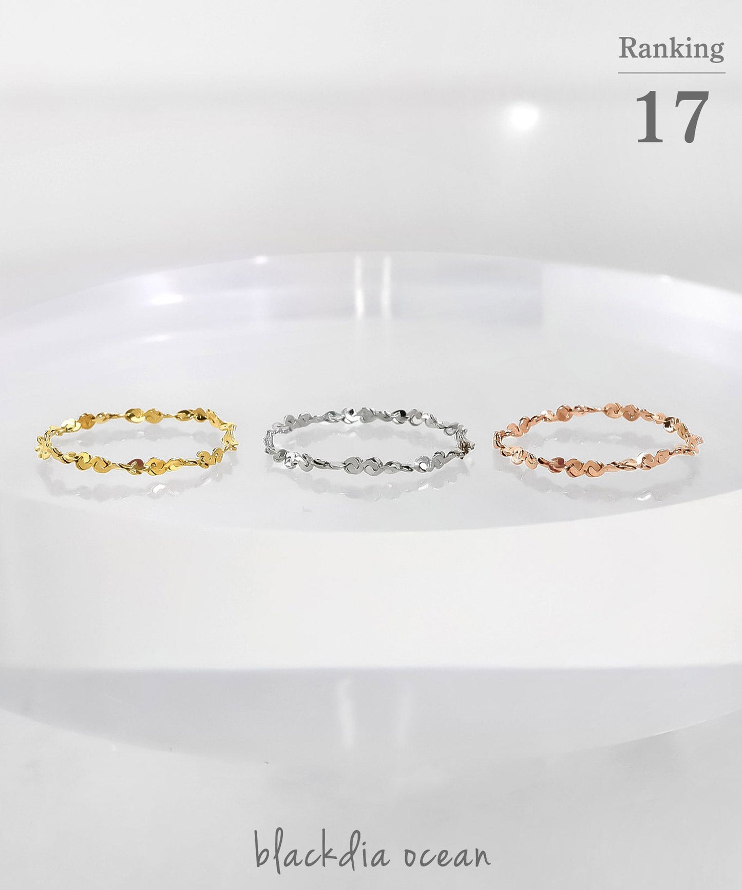 blackdia ocean スキンペタルリング