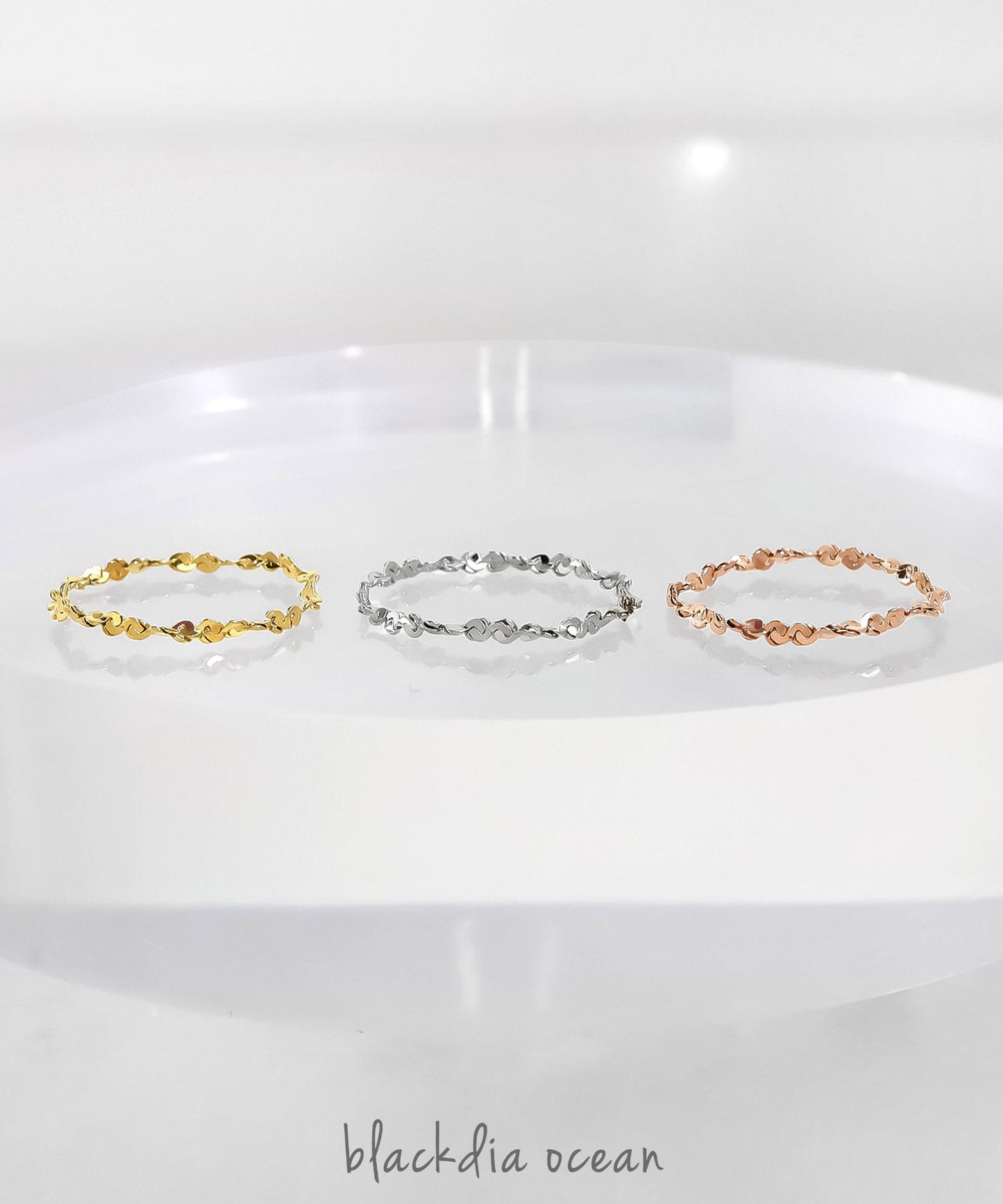 blackdia ocean スキンペタルリング