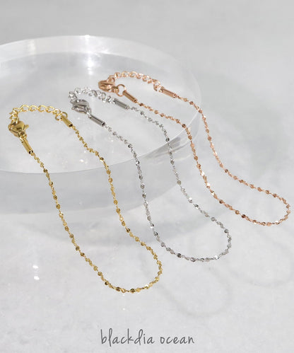 blackdia ocean スキンペタルチェーンブレスレット