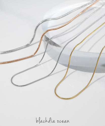 blackdia ocean スネークチェーンネックレス