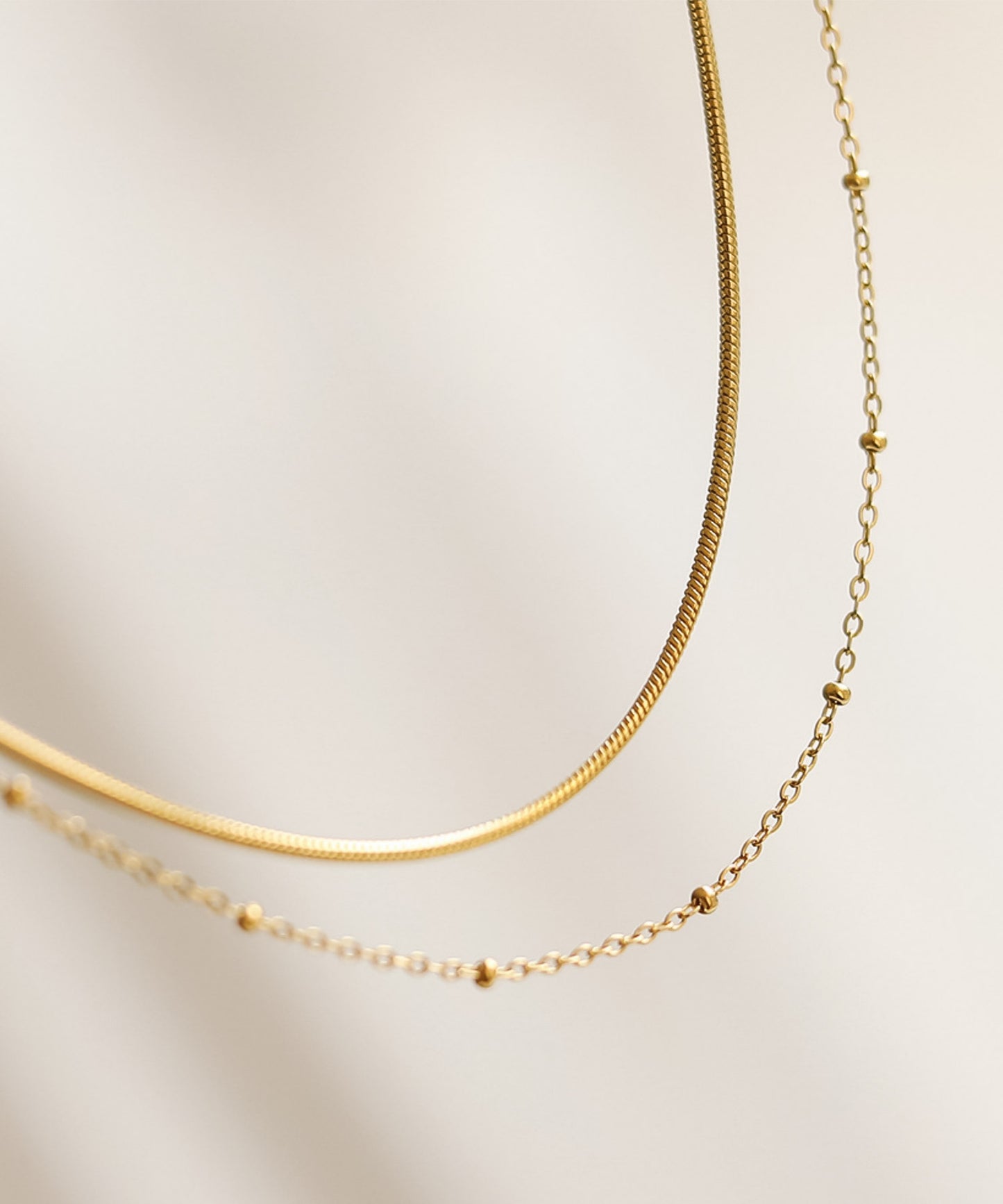 blackdia ocean スネーク レイヤードネックレス