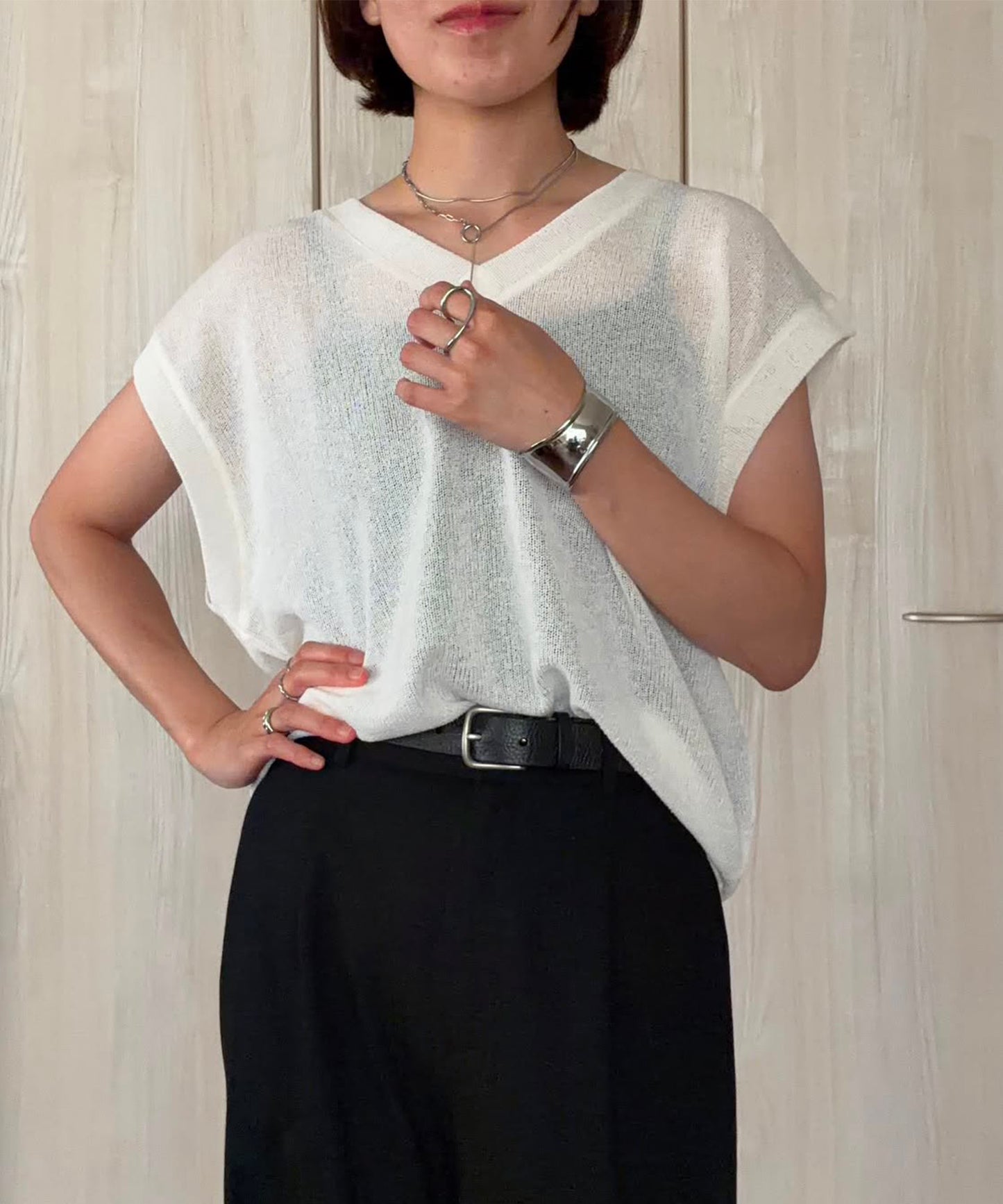 8/12 (Wed.) 12:00~販売【chna1002様コラボ】ワイドバングル