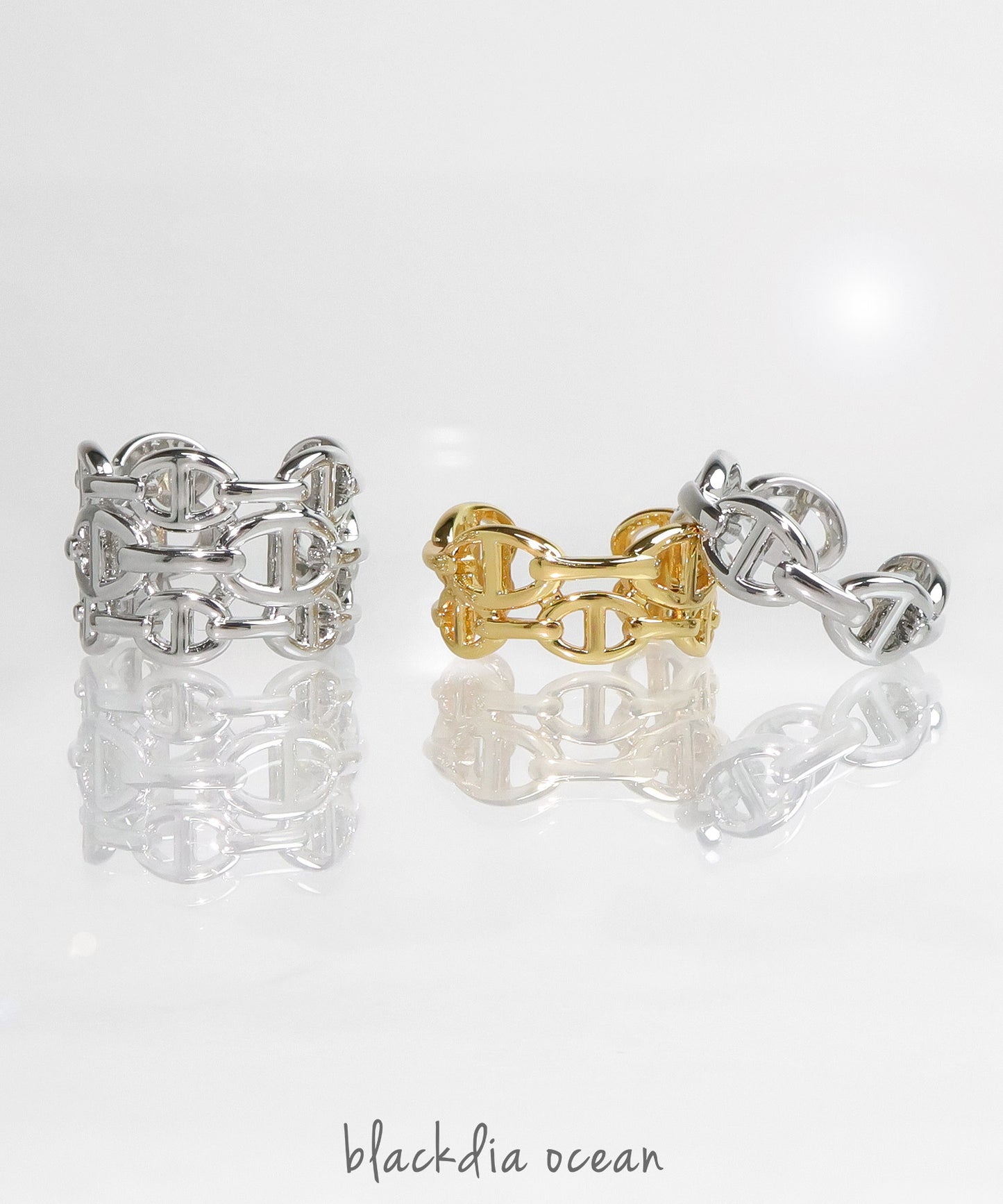 blackdia ocean アンカーチェーンリング( 3type )