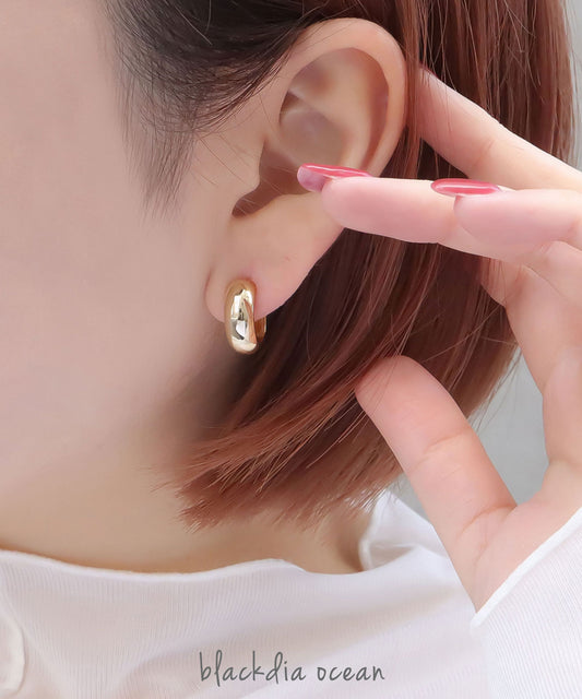 blackdia ocean チャビーCピアス/イヤリング