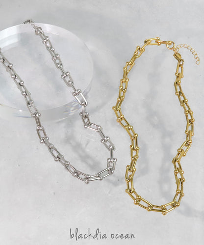 blackdia ocean ホースシュー チェーンネックレス