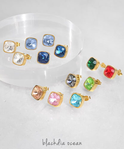 【週末限定20％OFF対象】blackdia ocean ファセットピアス