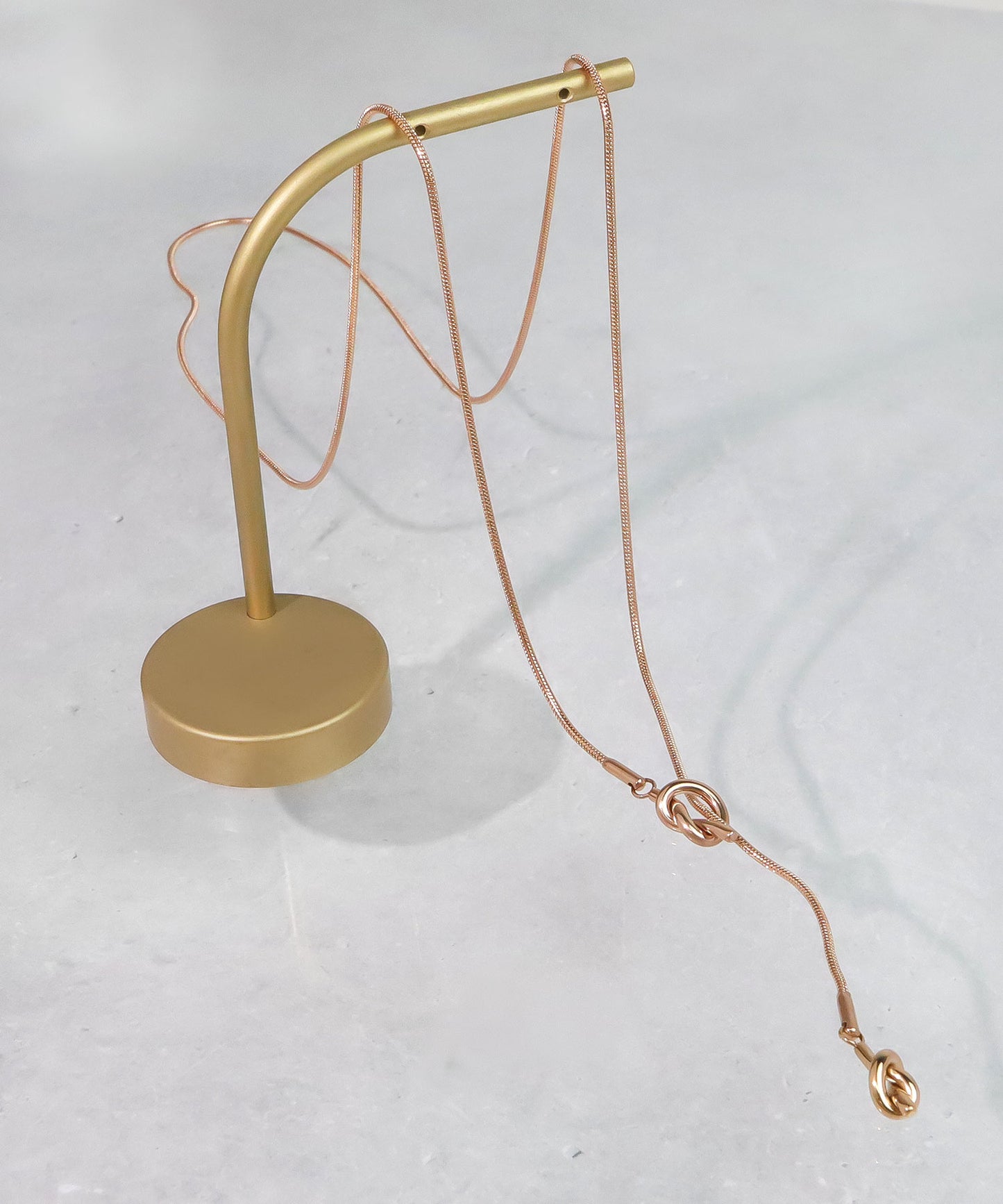 blackdia ocean ツイストロングネックレス