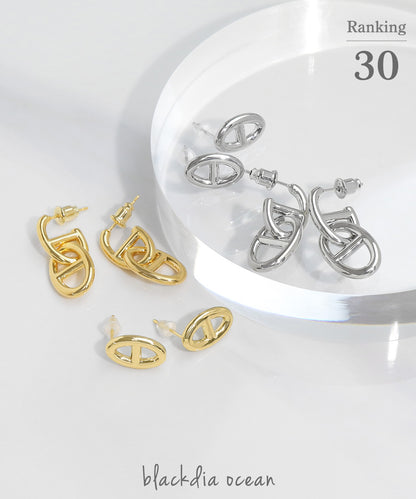 blackdia ocean アンカーピアス (2デザインset)