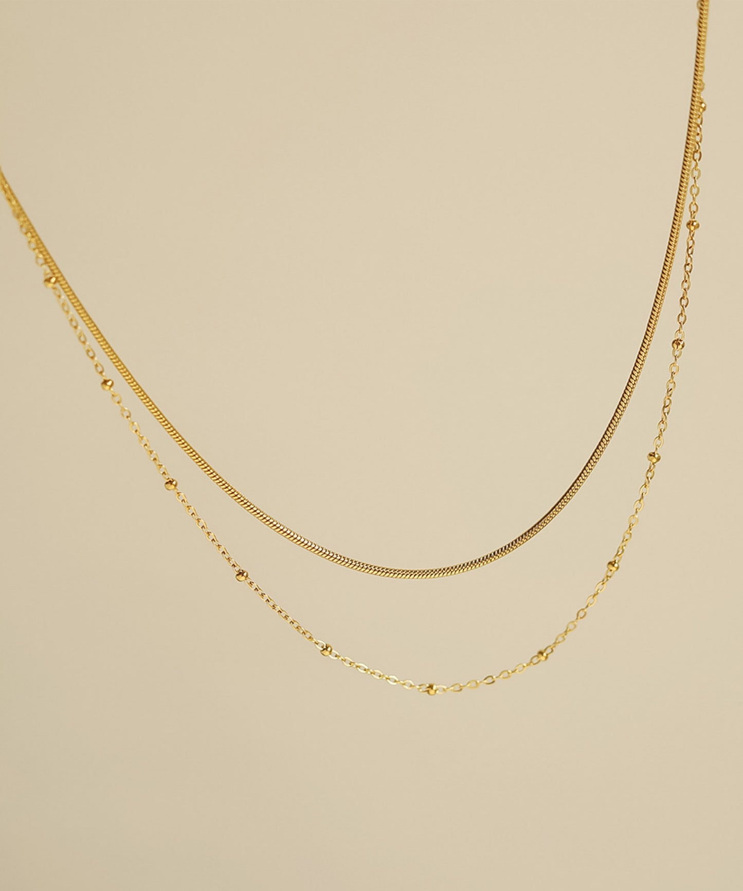 blackdia ocean スネーク レイヤードネックレス