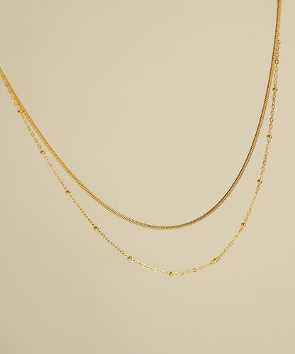 blackdia ocean スネーク レイヤードネックレス