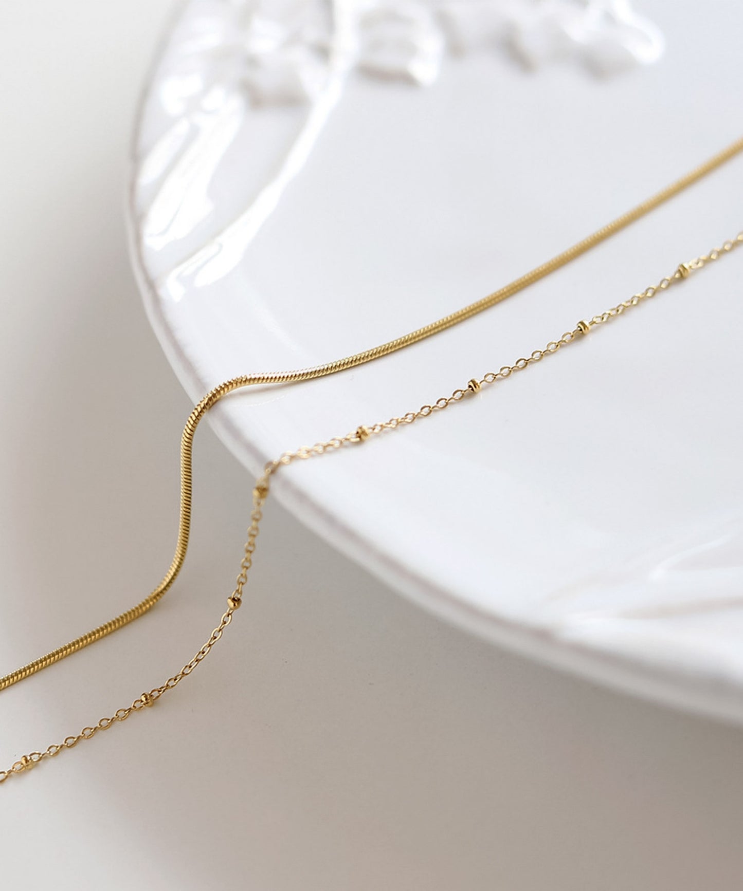 blackdia ocean スネーク レイヤードネックレス