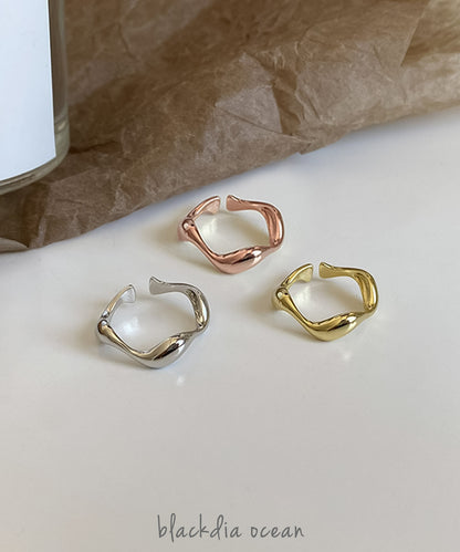 blackdia ocean ウェーブ オープンリング