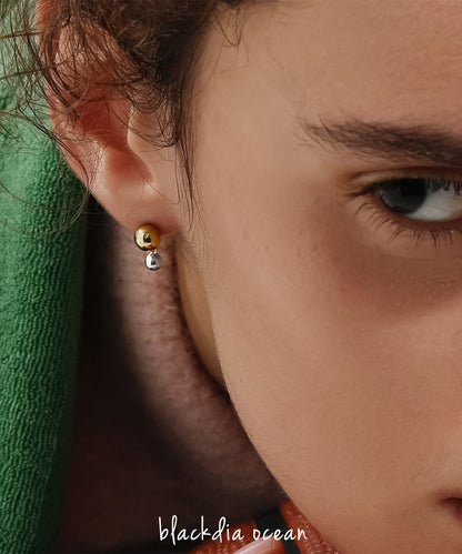 blackdia ocean バイカラー スウィングボールピアス