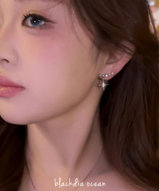 blackdia ocean ジルコニア シャインピアス/イヤリング