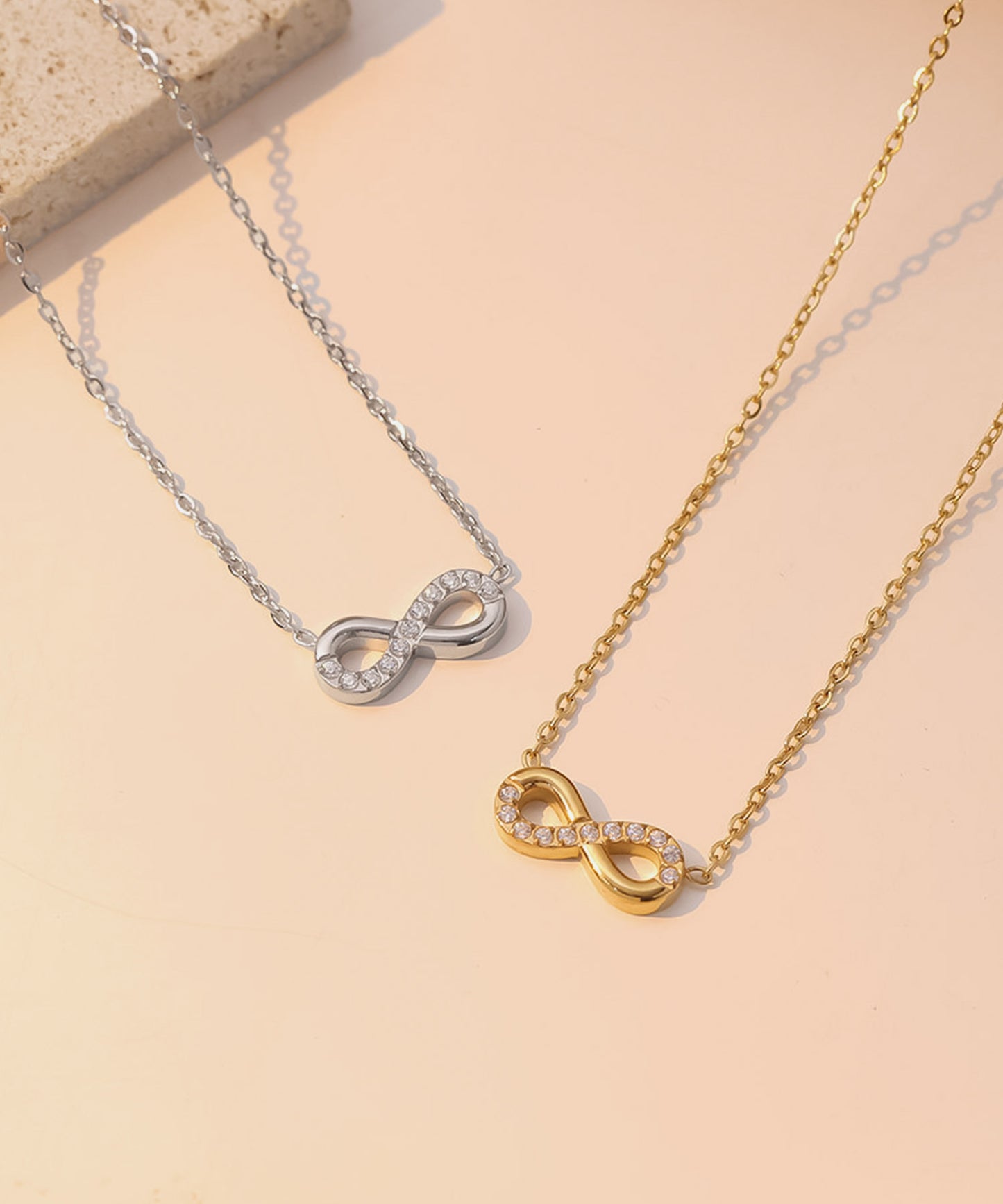 blackdia ocean インフィニティ ジルコニアネックレス