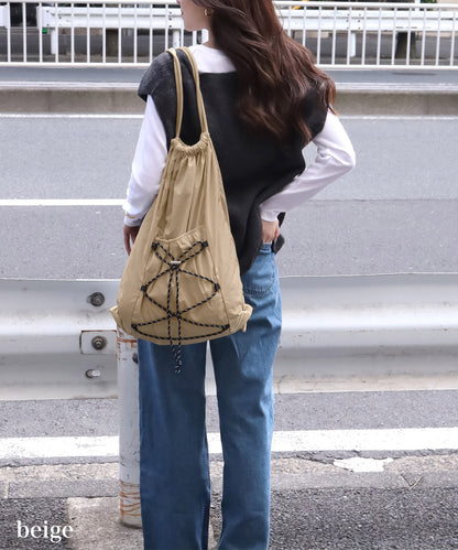 【今週末限定価格】blackdia ocean ナイロン コード ナップサック ( 5color )