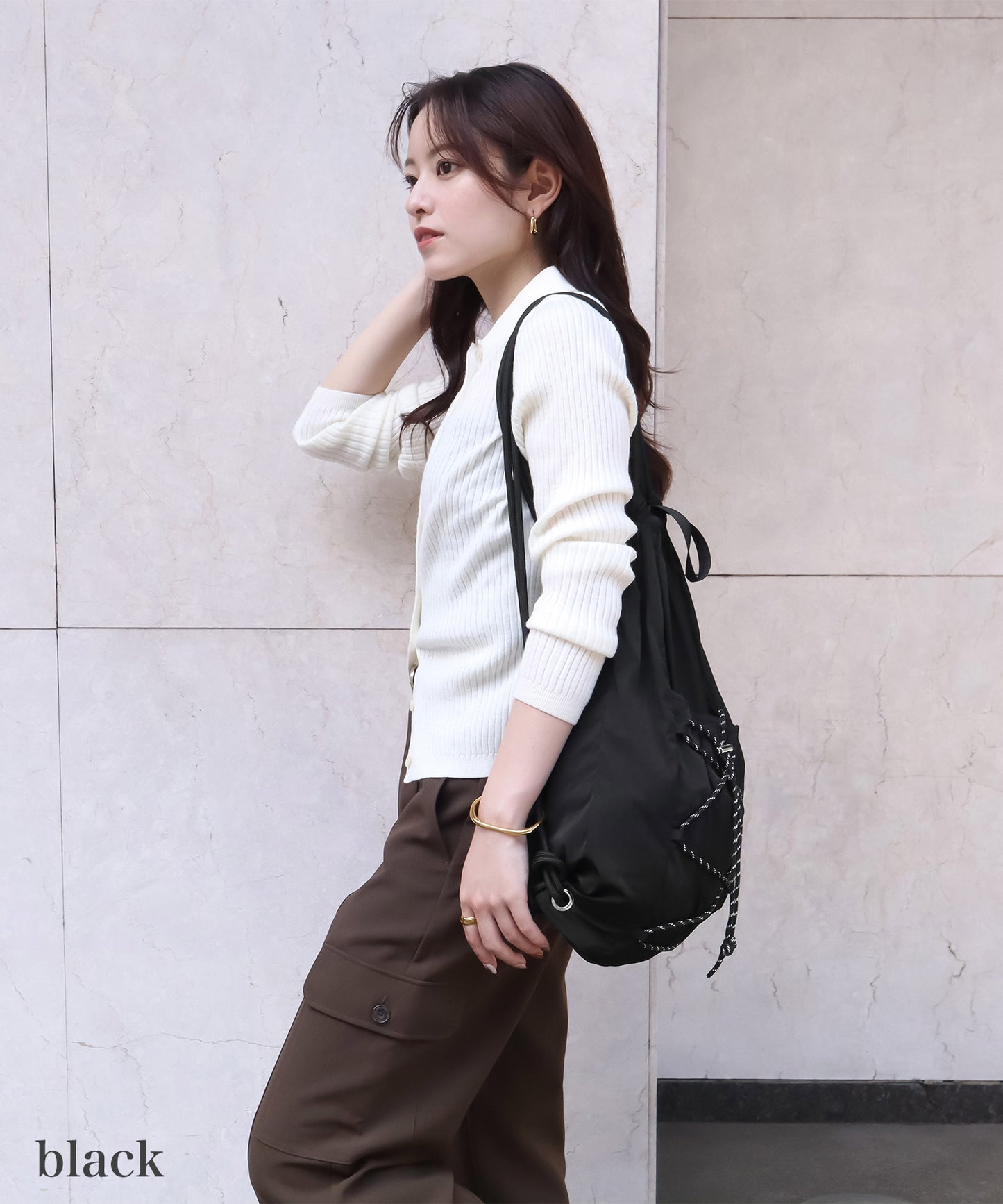 【今週末限定価格】blackdia ocean ナイロン コード ナップサック ( 5color )