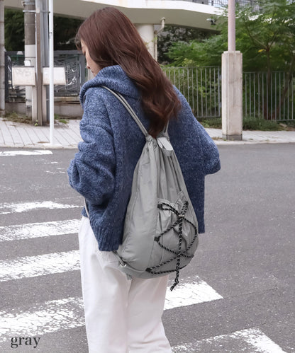 【今週末限定価格】blackdia ocean ナイロン コード ナップサック ( 5color )