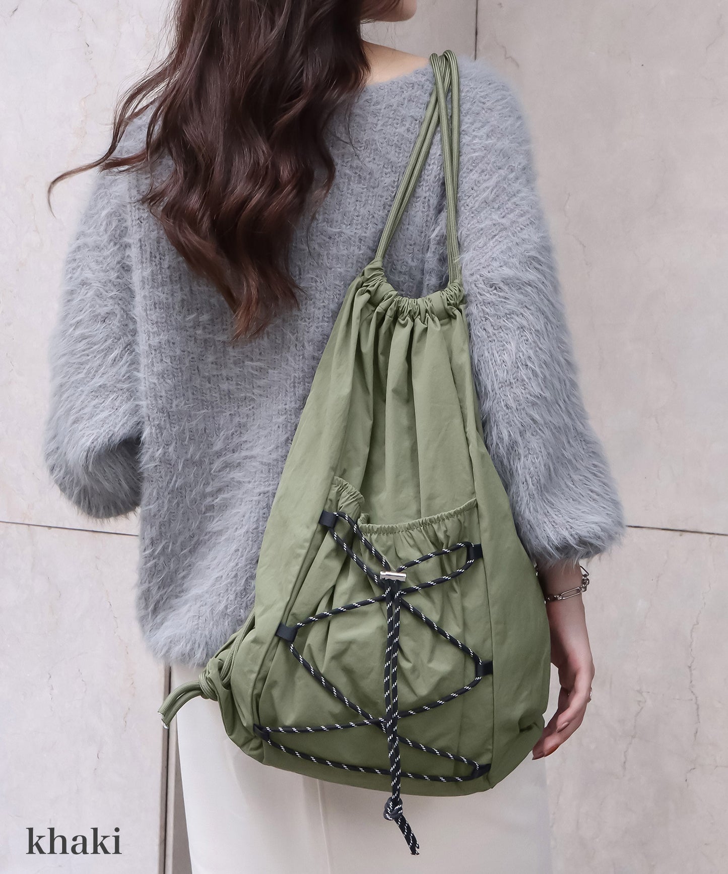 【今週末限定価格】blackdia ocean ナイロン コード ナップサック ( 5color )