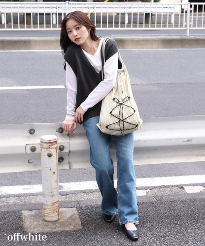 【今週末限定価格】blackdia ocean ナイロン コード ナップサック ( 5color )