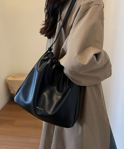 blackdia ocean レザー 巾着 ショルダー バッグ( 3color )
