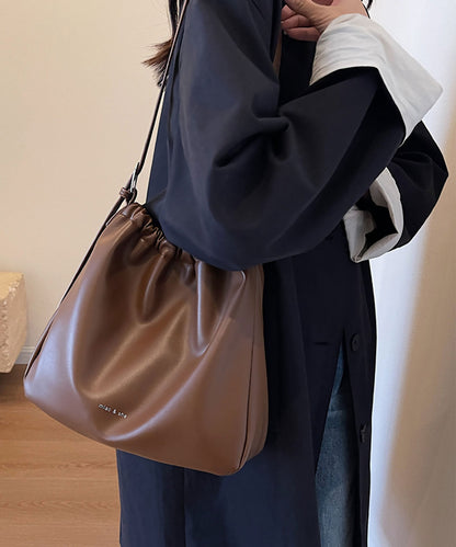 blackdia ocean レザー 巾着 ショルダー バッグ( 3color )