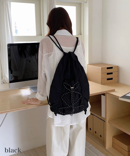 【今週末限定価格】blackdia ocean ナイロン コード ナップサック ( 5color )