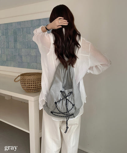 【今週末限定価格】blackdia ocean ナイロン コード ナップサック ( 5color )