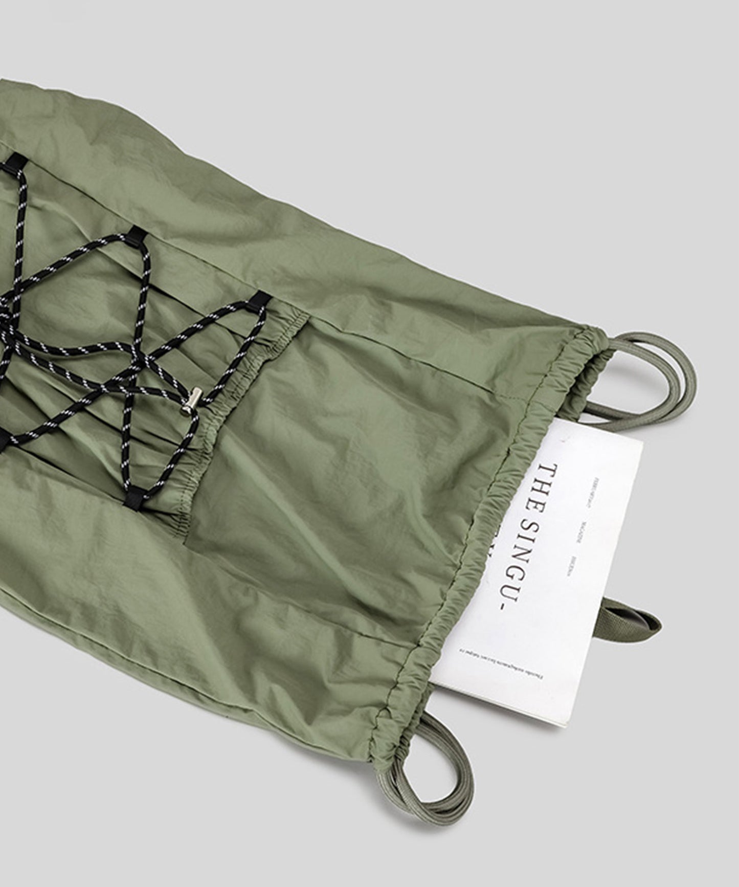 【今週末限定価格】blackdia ocean ナイロン コード ナップサック ( 5color )