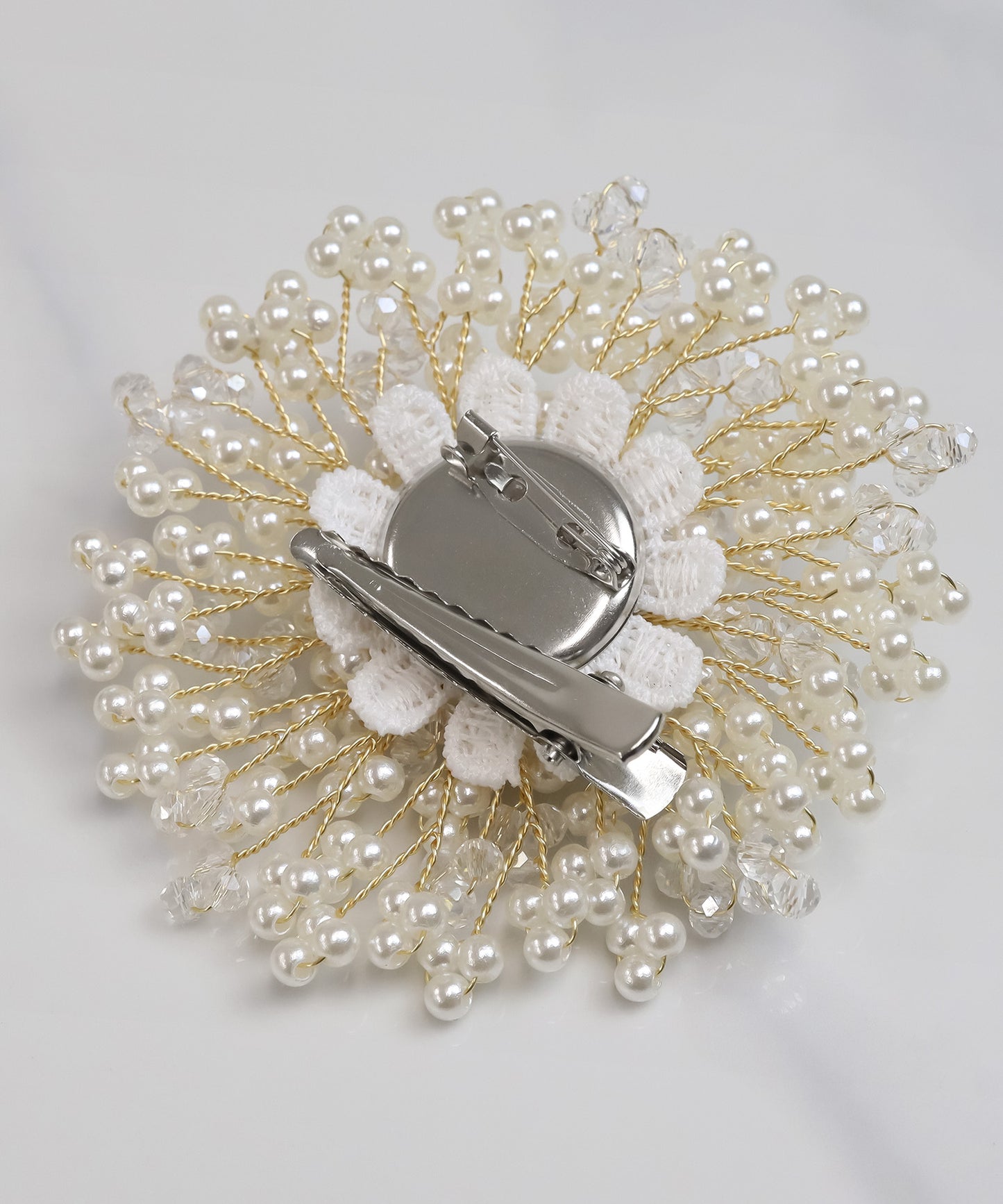 blackdia ocean パールフラワーブローチ