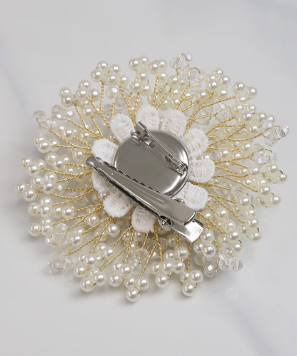 blackdia ocean パールフラワーブローチ