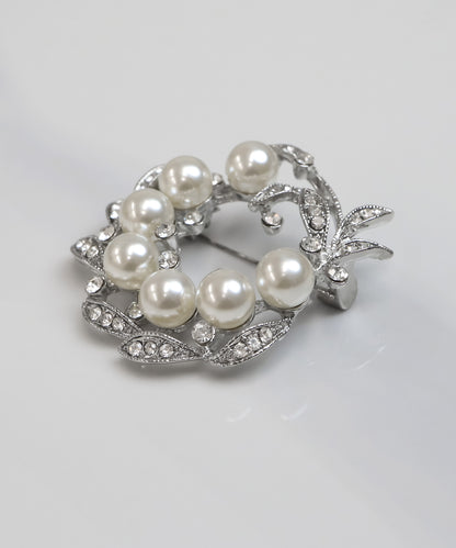 blackdia ocean パールリースブローチ