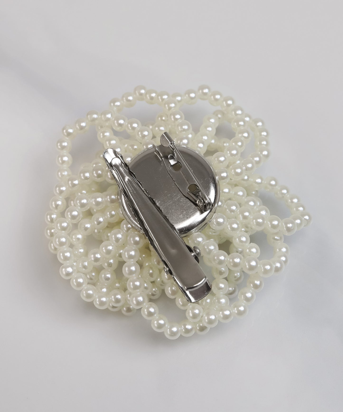 blackdia ocean フラワーパールブローチ