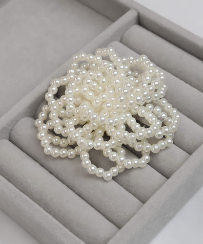 blackdia ocean フラワーパールブローチ