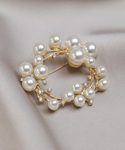 blackdia ocean パールストーンブローチ