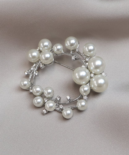 blackdia ocean パールストーンブローチ