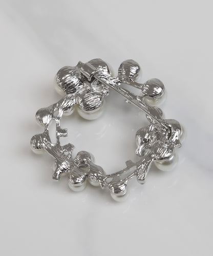 blackdia ocean パールストーンブローチ