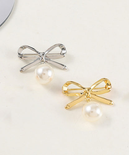 blackdia ocean リボンパールブローチ