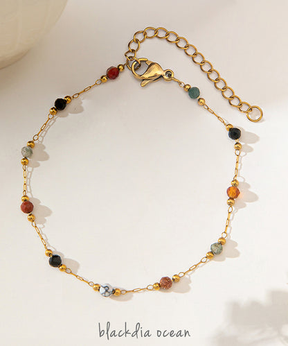 blackdia ocean 天然石ビーズブレスレット