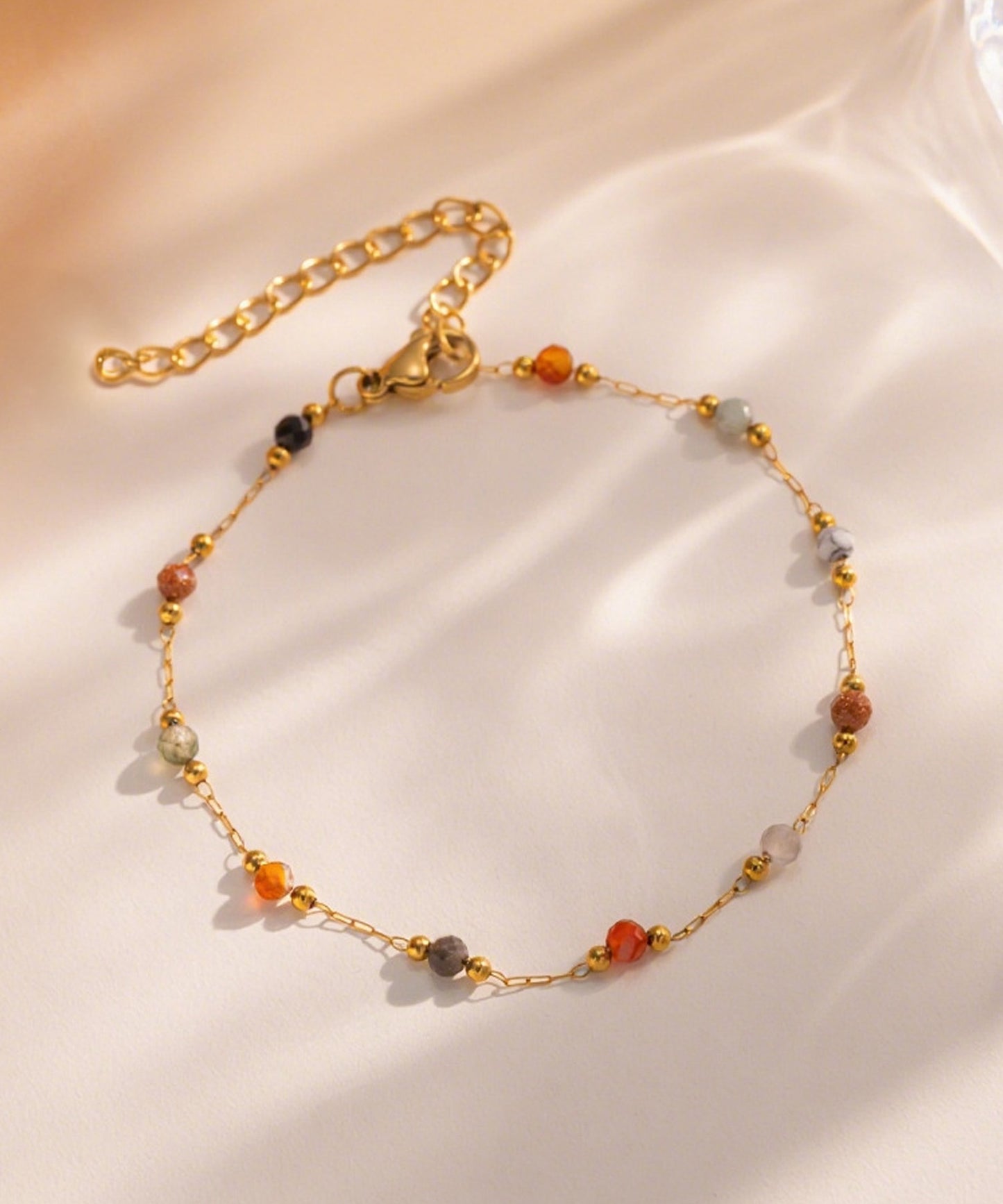 blackdia ocean 天然石ビーズブレスレット